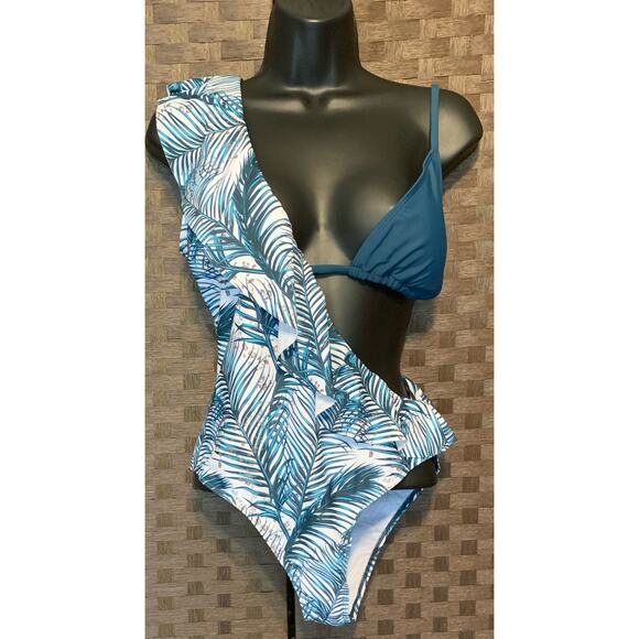 Cutout Bathing Suit - Size Medium - Picture 2 of 3